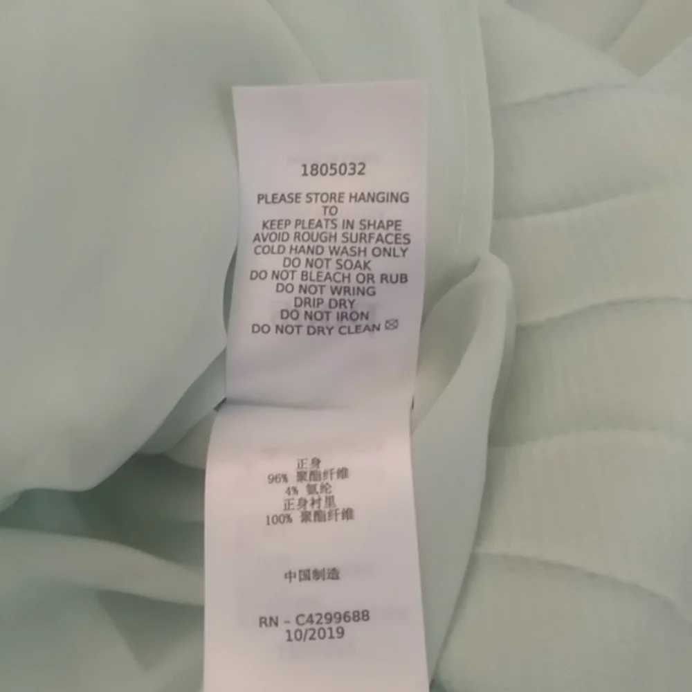 BNWT Seed Heritage pale mint pleated midi skirt size 10 - Picture 6 of 8